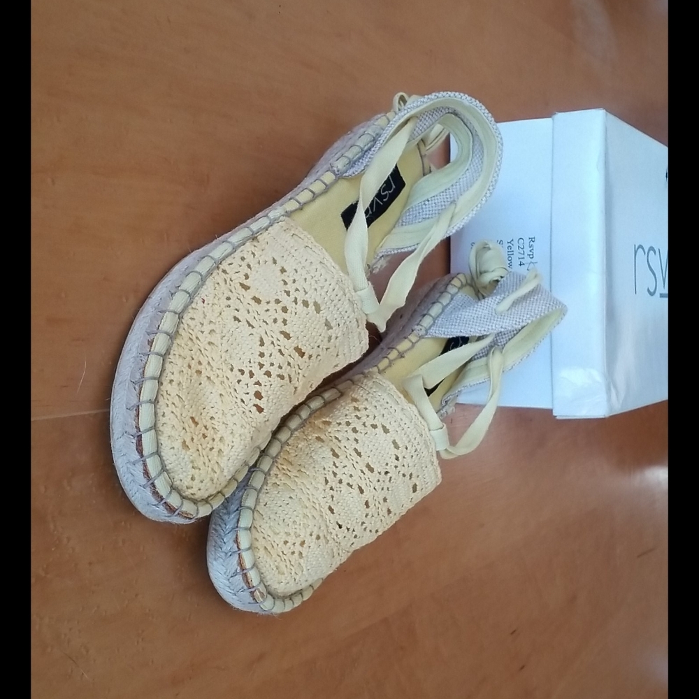 RSVP crochet sandals